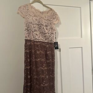 Adriana Papell size 8 long gown never worn with tags.